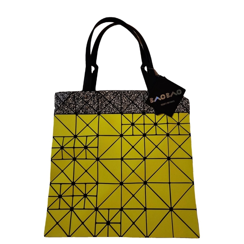 Issey Miyake Bao Bao Bag/Tote in Yellow, White, Black, and Orange NWT